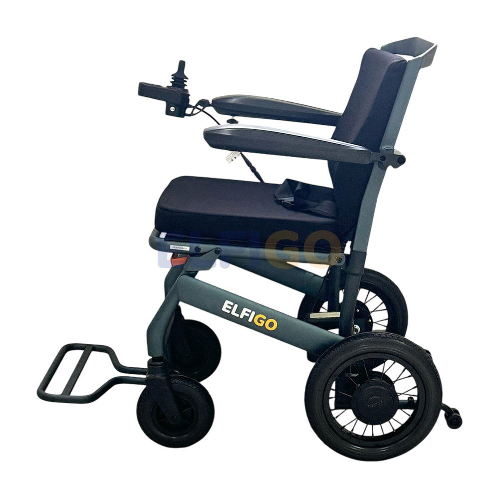 Black Diamond Electric Powered Motorised Wheelchair (11 kg) Left